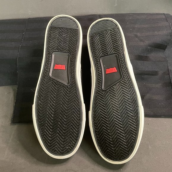 Levis Comfort Canvas Mens Sz 13 Sneakers Shoe Black Upper Low Top  51751901A NEW - Picture 2 of 10